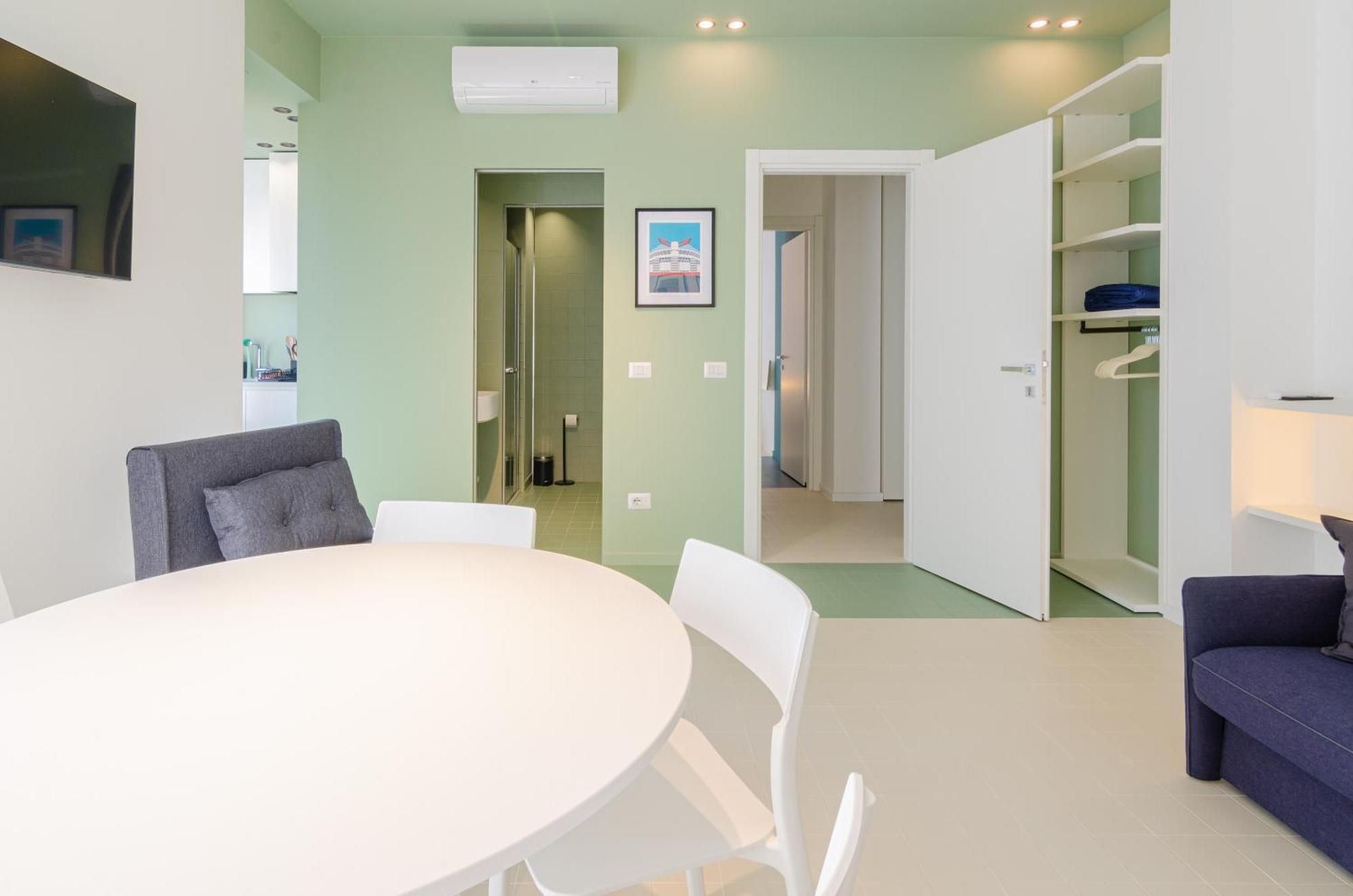 Appartement San Siro Blue Flat *